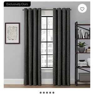 100% blackout + draft blockout 108” window panels